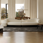 Arcana Curved Premium Velvet Sofa