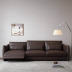 Ashby Top Grain Leather Power Recliner Sofa