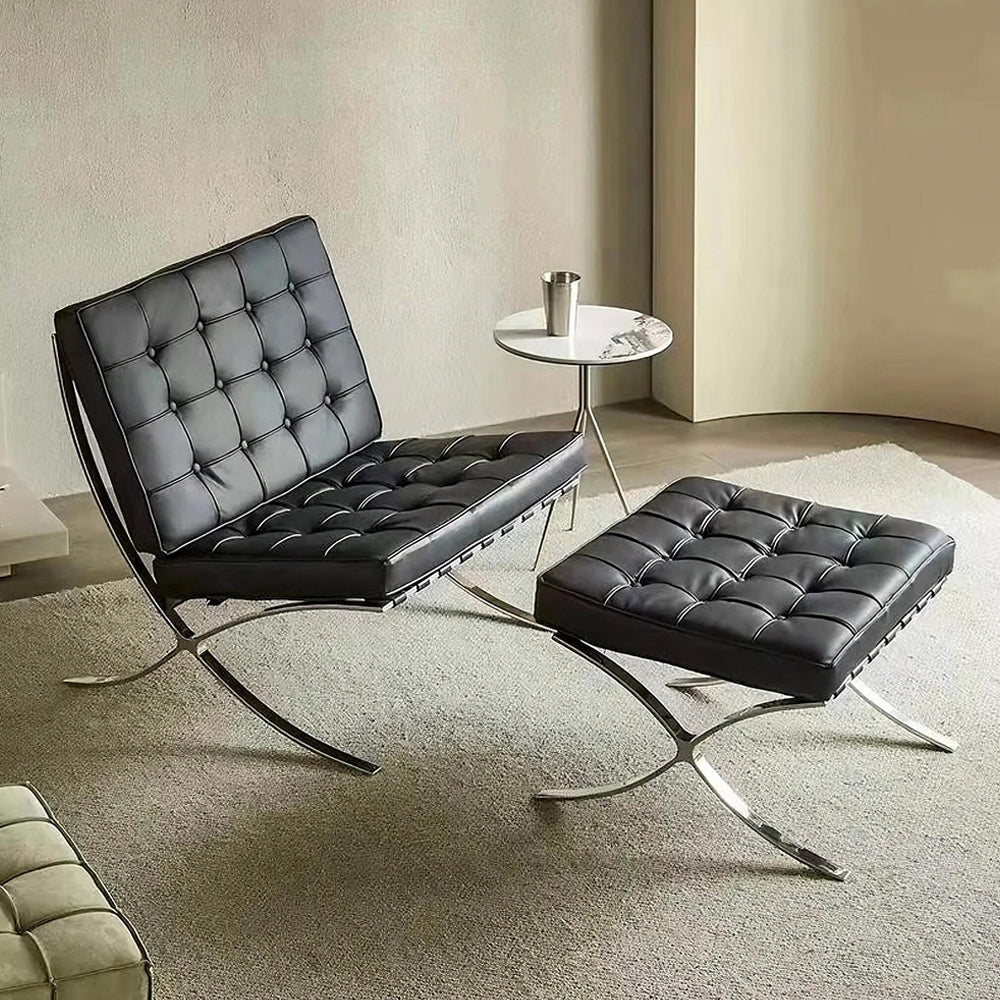 Barcelona Leather Lounge Chair