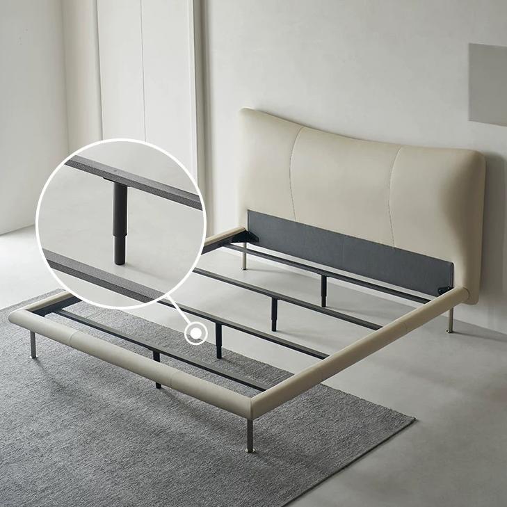 Choco Swirl Leather Bed