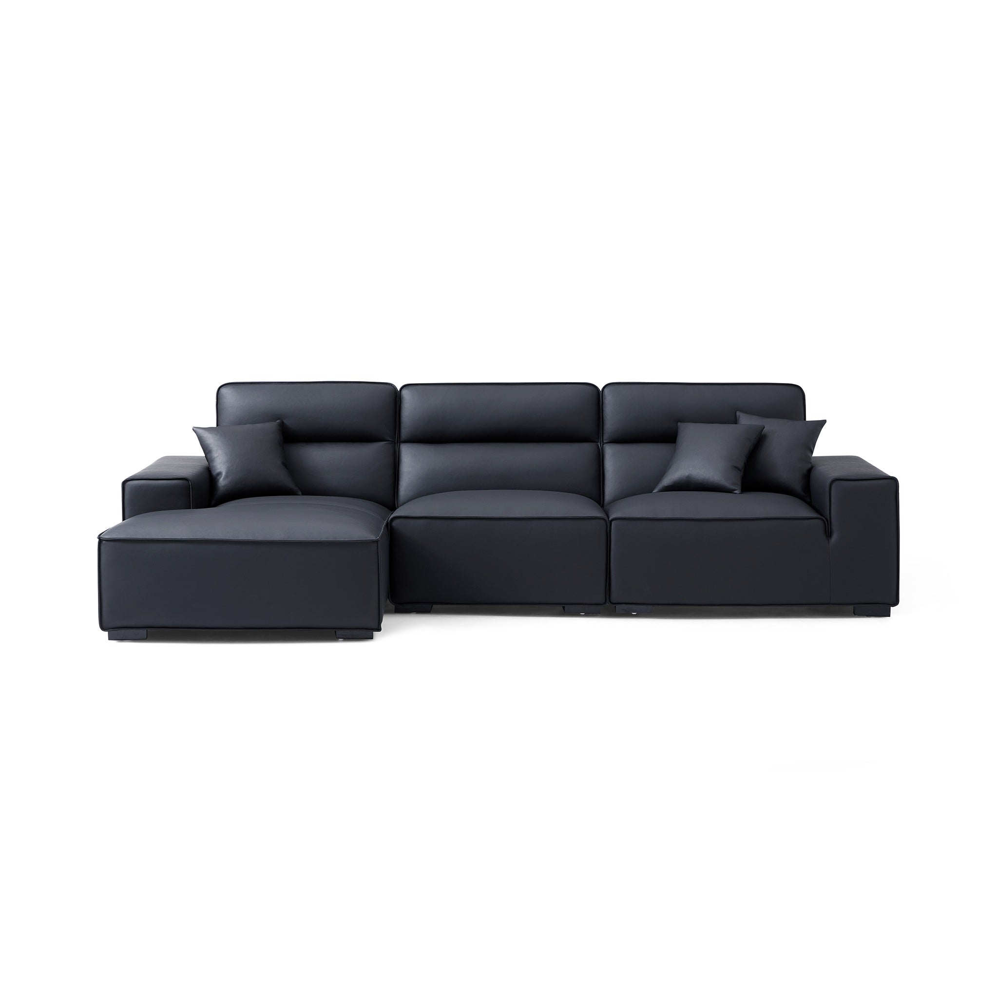 Domus High-Back Modular Leather Sectional