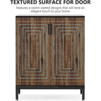 Meuble de rangement à chaussures moderne avec portes, 20 paires, 6 niveaux, pour entrée