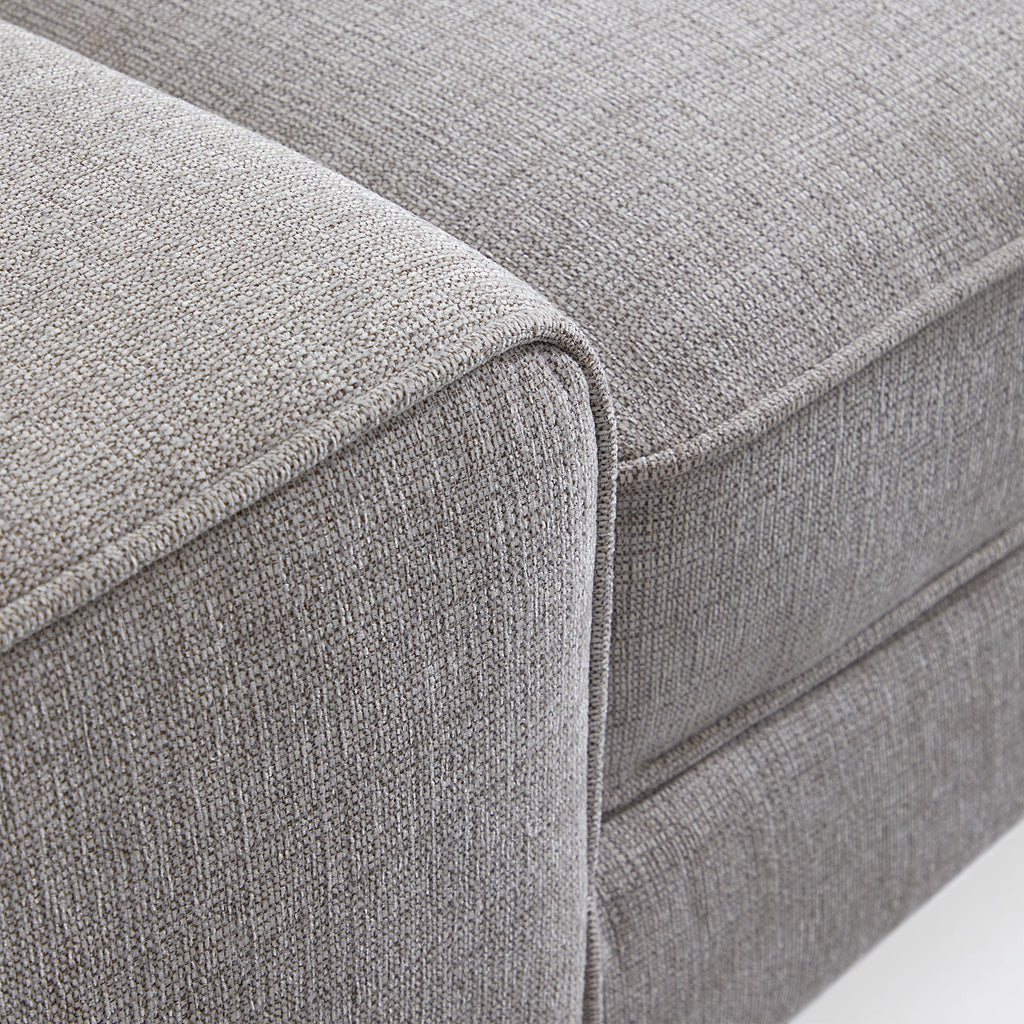 Brandy Channel Tufting Sectional with Coffee Table