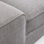 Brandy Channel Tufting Sectional with Coffee Table