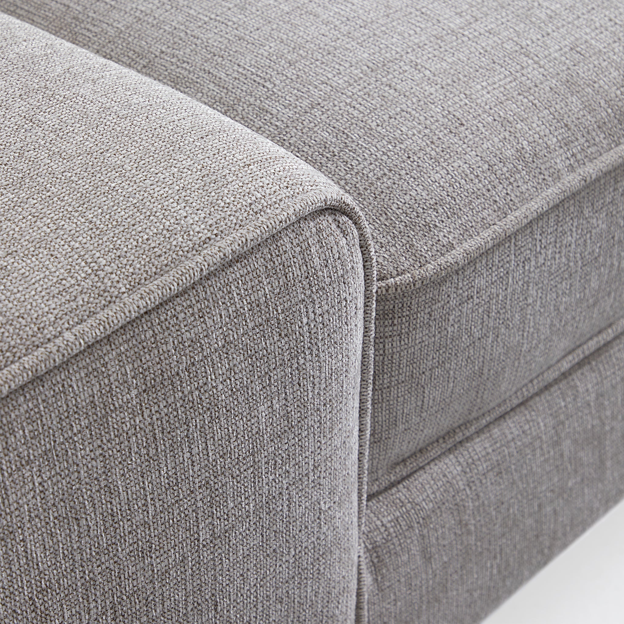 Brandy Channel Tufting Sectional with Coffee Table