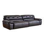 Ridhay Leather Sleeper Sofa