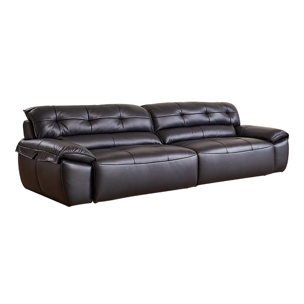 Ridhay Leather Sleeper Sofa