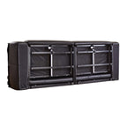 Ridhay Leather Sleeper Sofa