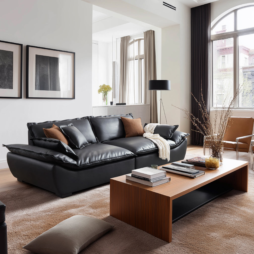 Casper Sailboat Leather Sofa