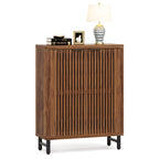 Meuble de rangement à chaussures 24 paires avec porte pour entrée et salon