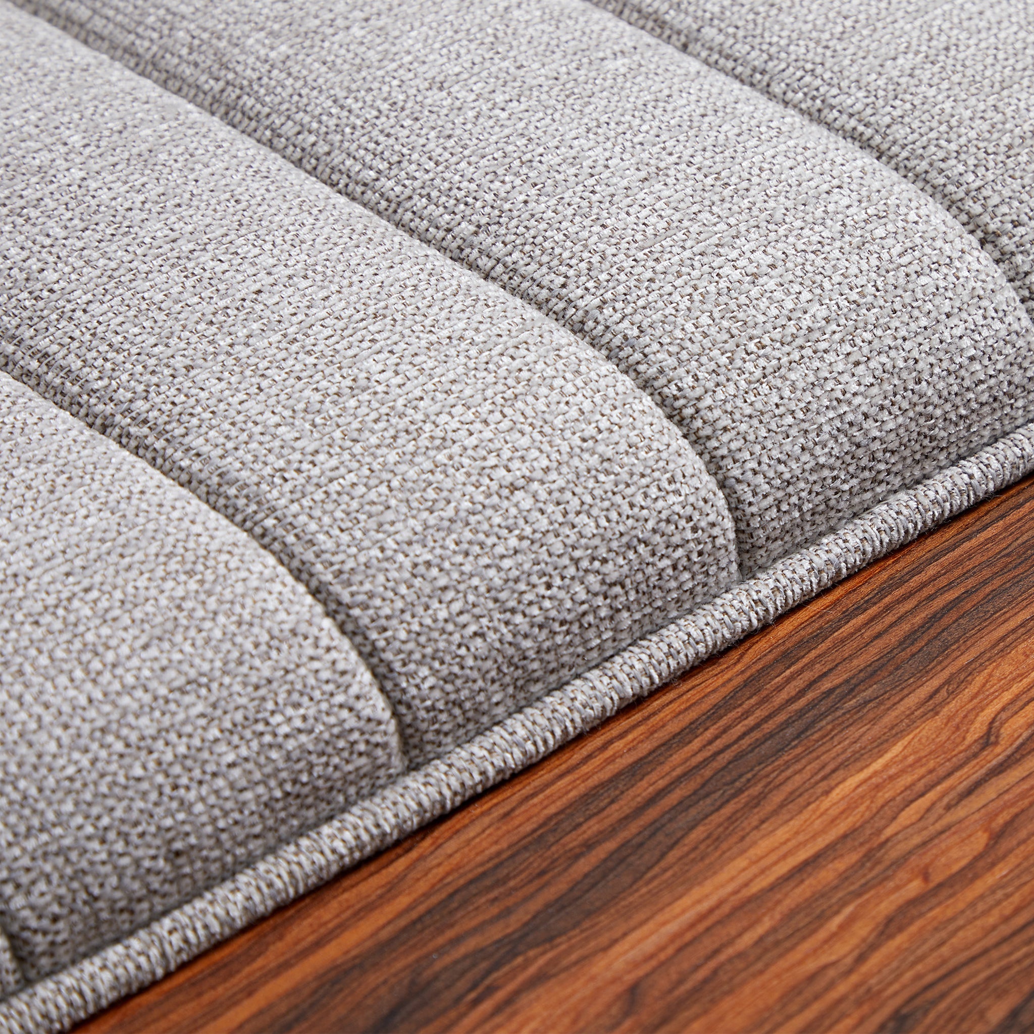 Brandy Channel Tufting Sectional with Coffee Table