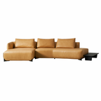 Amber Vintage Leather Sectional