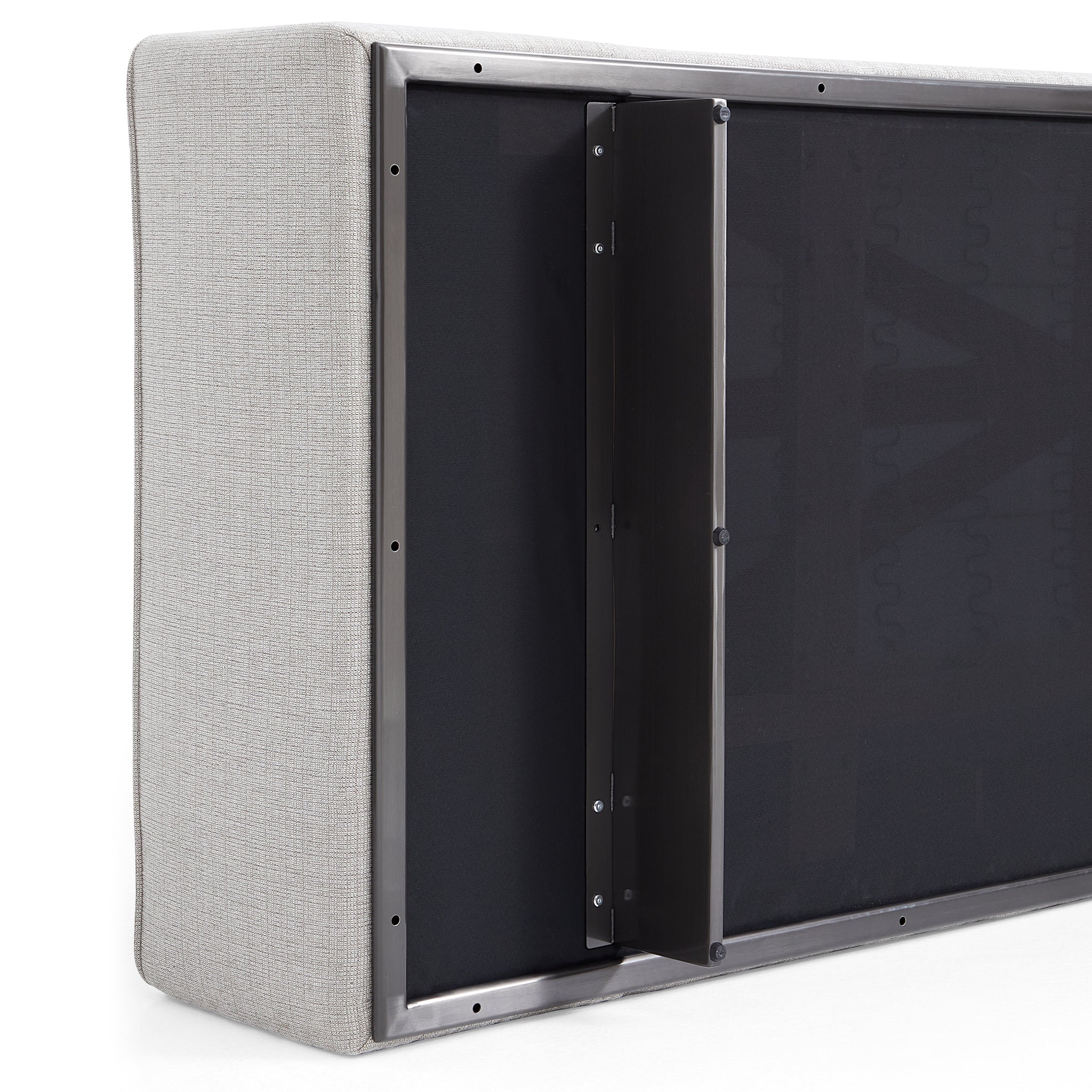 Brandy Channel Tufting Sectional with Coffee Table