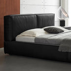 Pudding Leather Bed