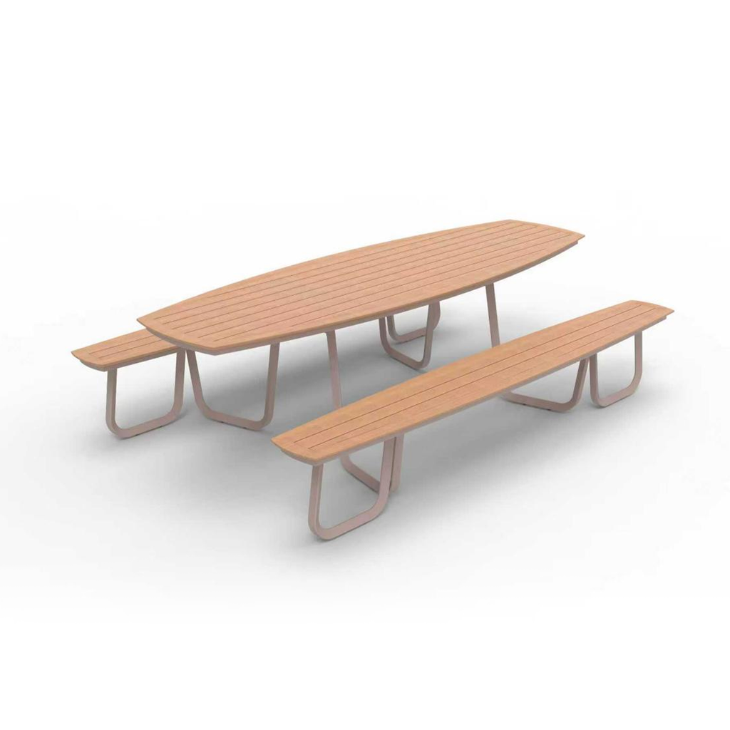 Coastal Curve Patio Dining Set