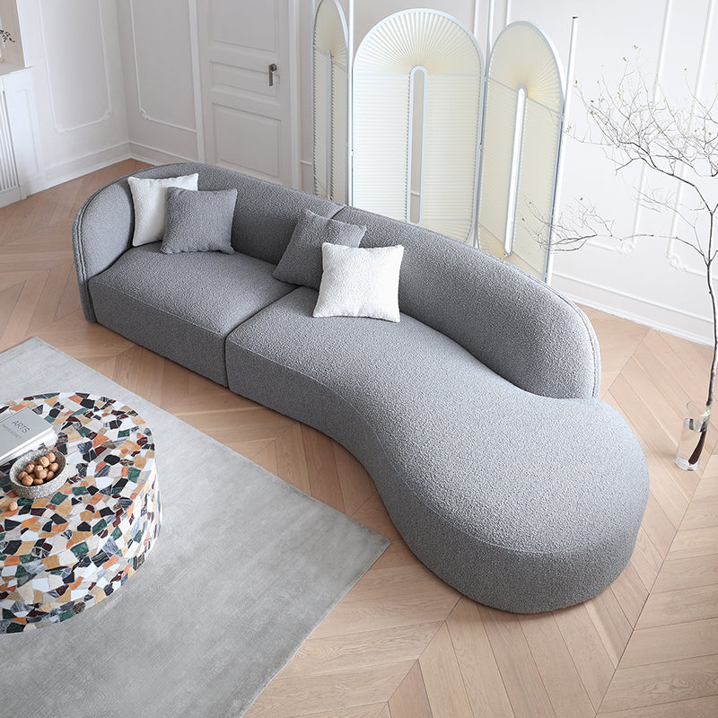 Crescent Bay Wabi-Sabi Gray Sofa
