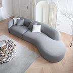 Crescent Bay Wabi-Sabi Gray Sofa