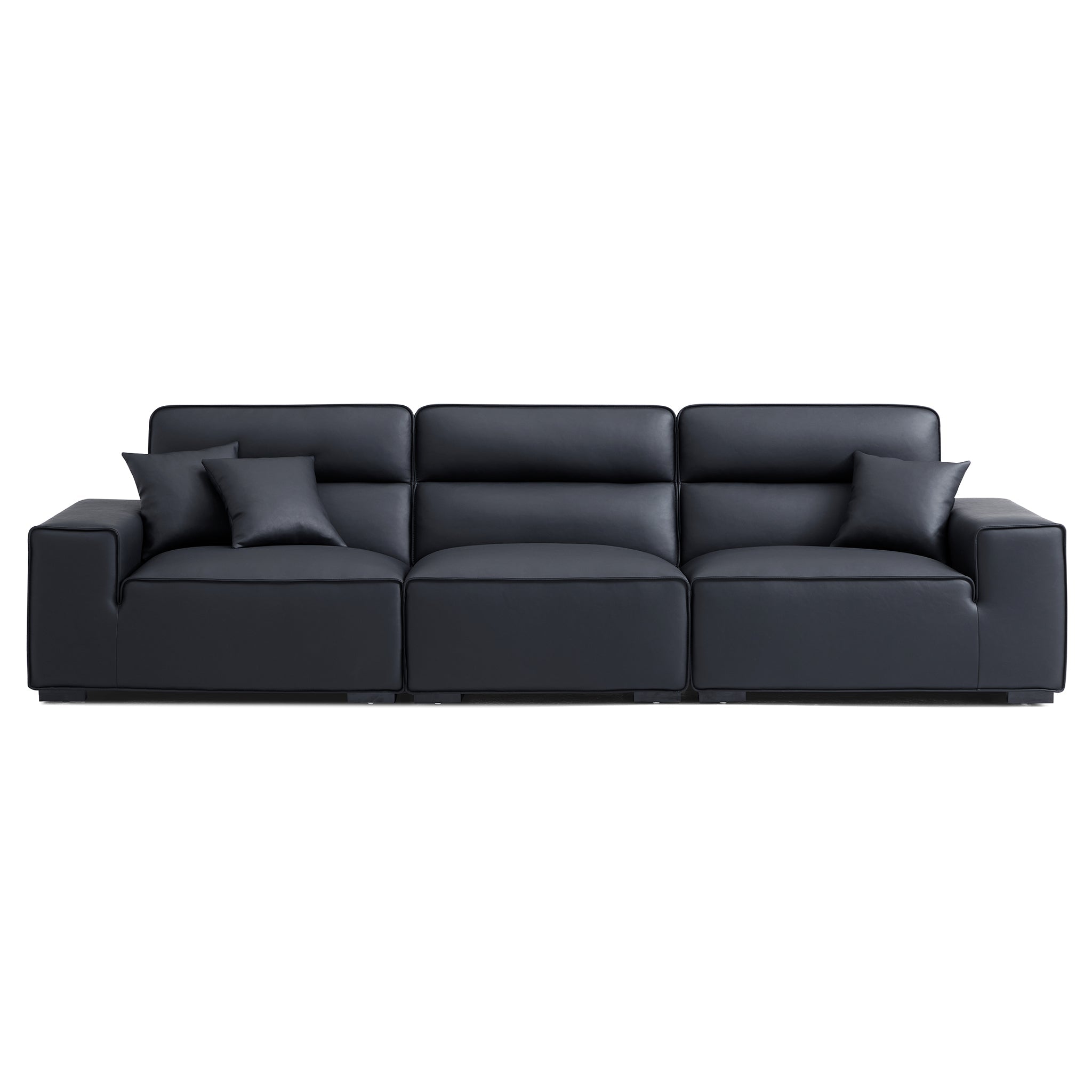 Domus High-Back Modular Leather Sofa