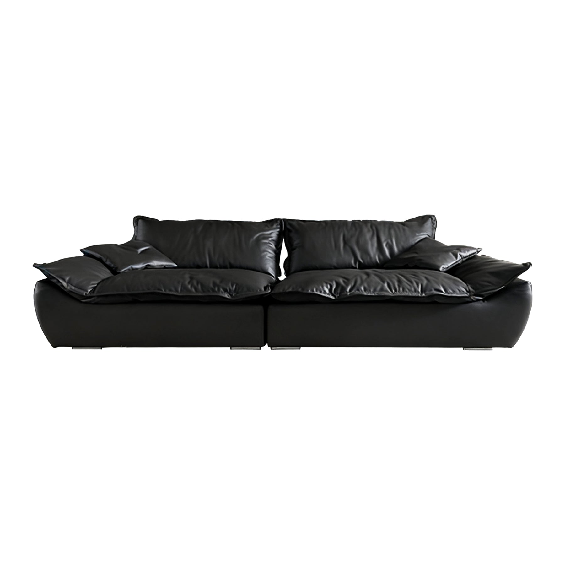 Raisa Vintage Leather Sailboat Sofa
