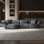 Bloom Curve Chenille Sectional