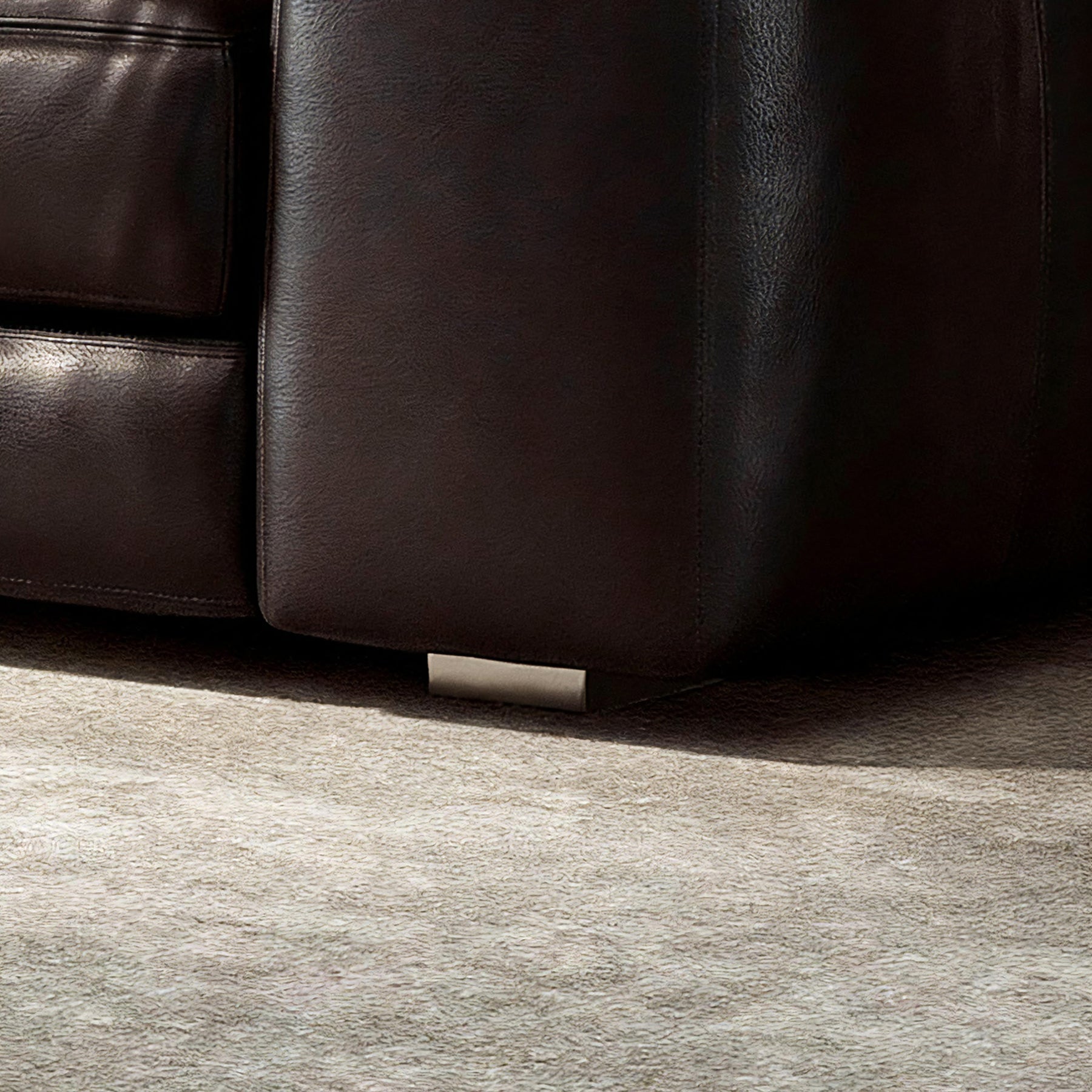 Blazer Black Leather Sofa