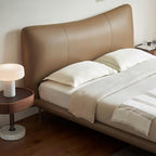 Choco Swirl Leather Bed