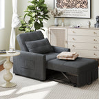 Canapé-lit 3 en 1 réglable, canapé-lit gigogne, convertible et pliable pour salon