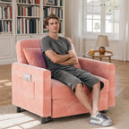 Canapé-lit 3 en 1 réglable, canapé-lit gigogne, convertible et pliable pour salon