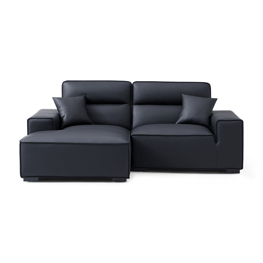 Domus High-Back Modular Leather Sectional