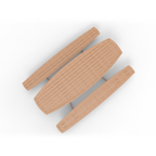 Coastal Curve Patio Dining Set