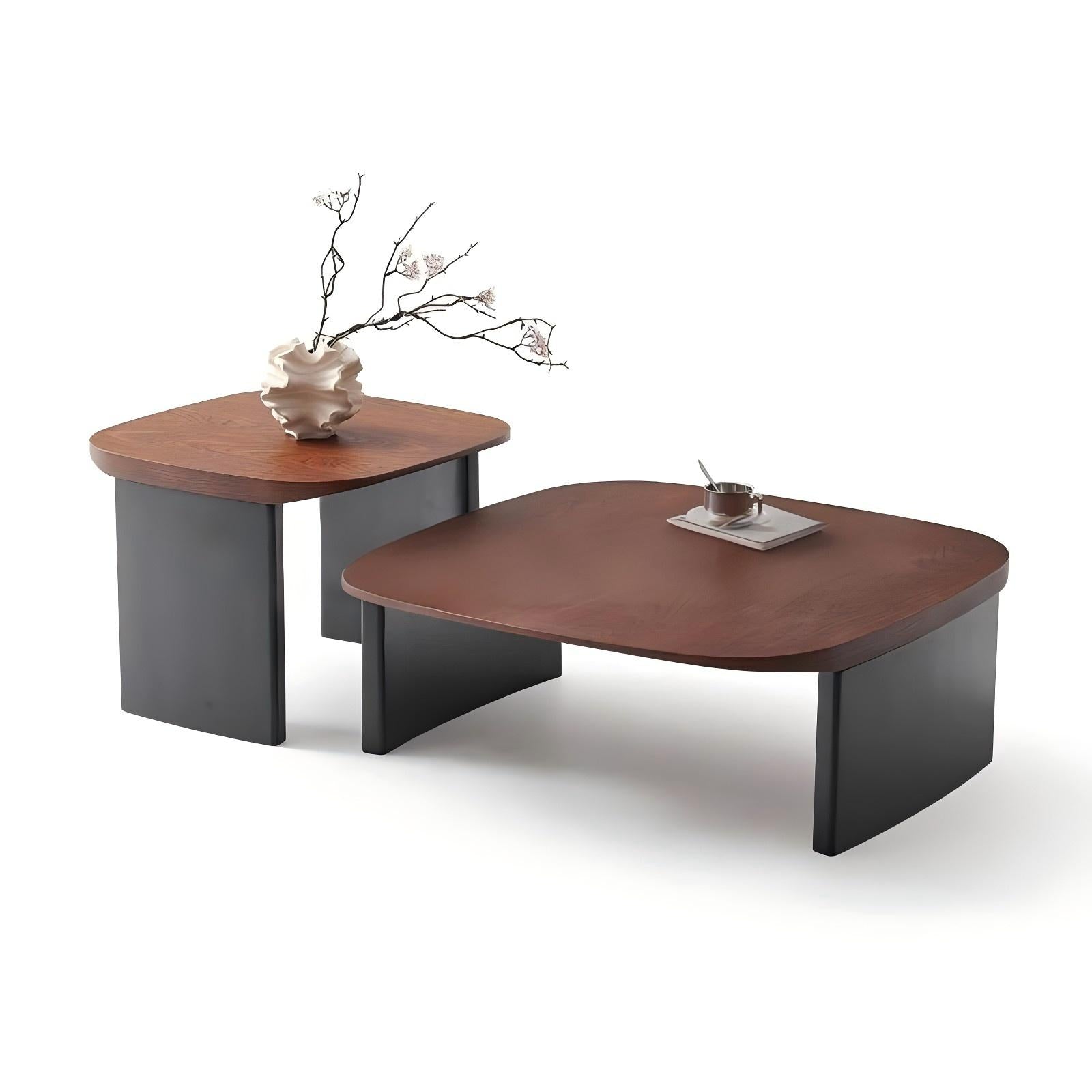 Soft Curve Nesting Coffee Table