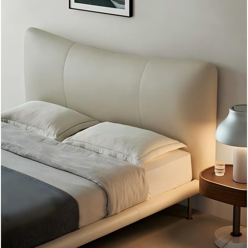 Choco Swirl Leather Bed