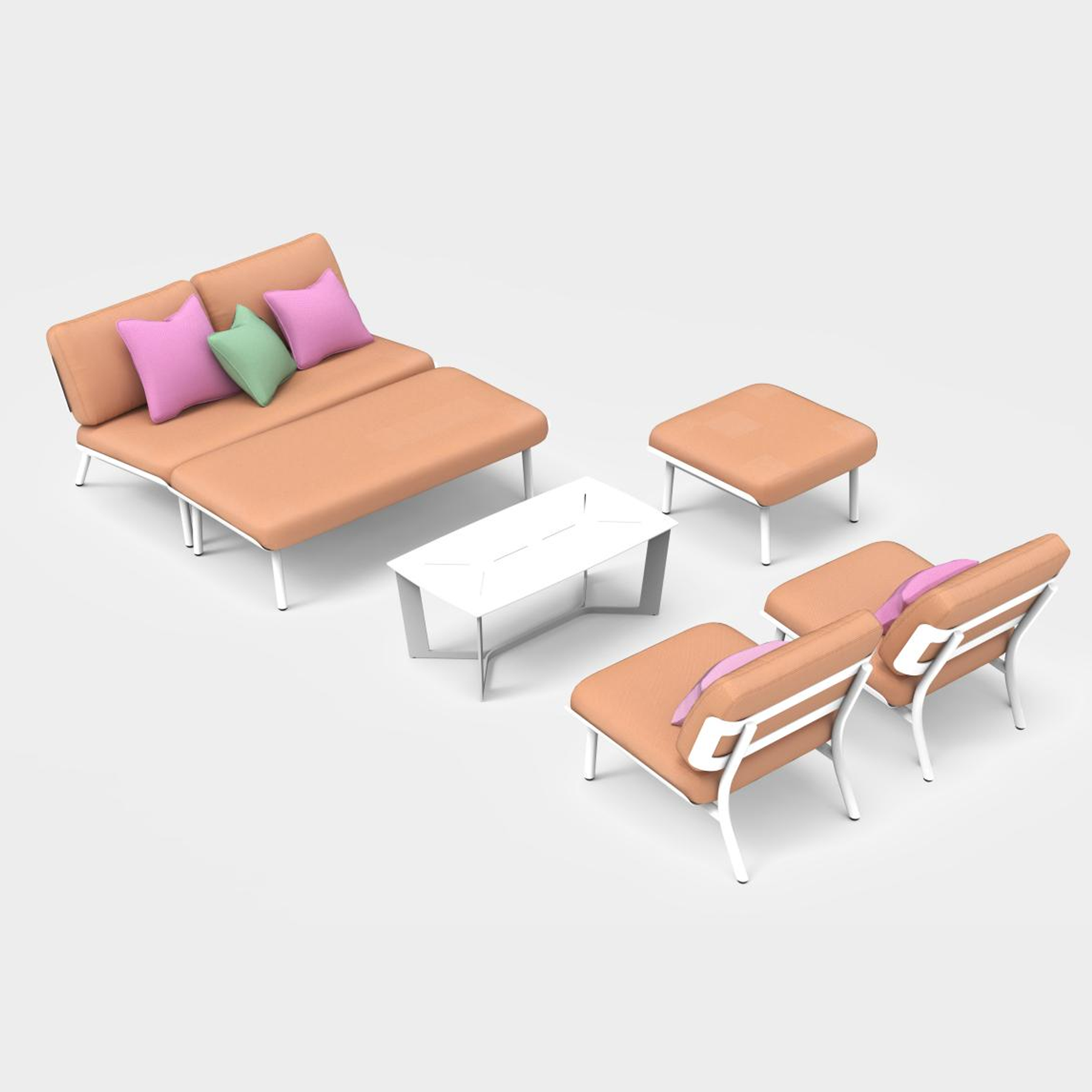 Riviera Terrace Ourdoor Lounge Set