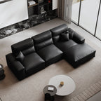 Domus High-Back Modular Leather Sectional