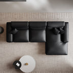 Domus High-Back Modular Leather Sectional