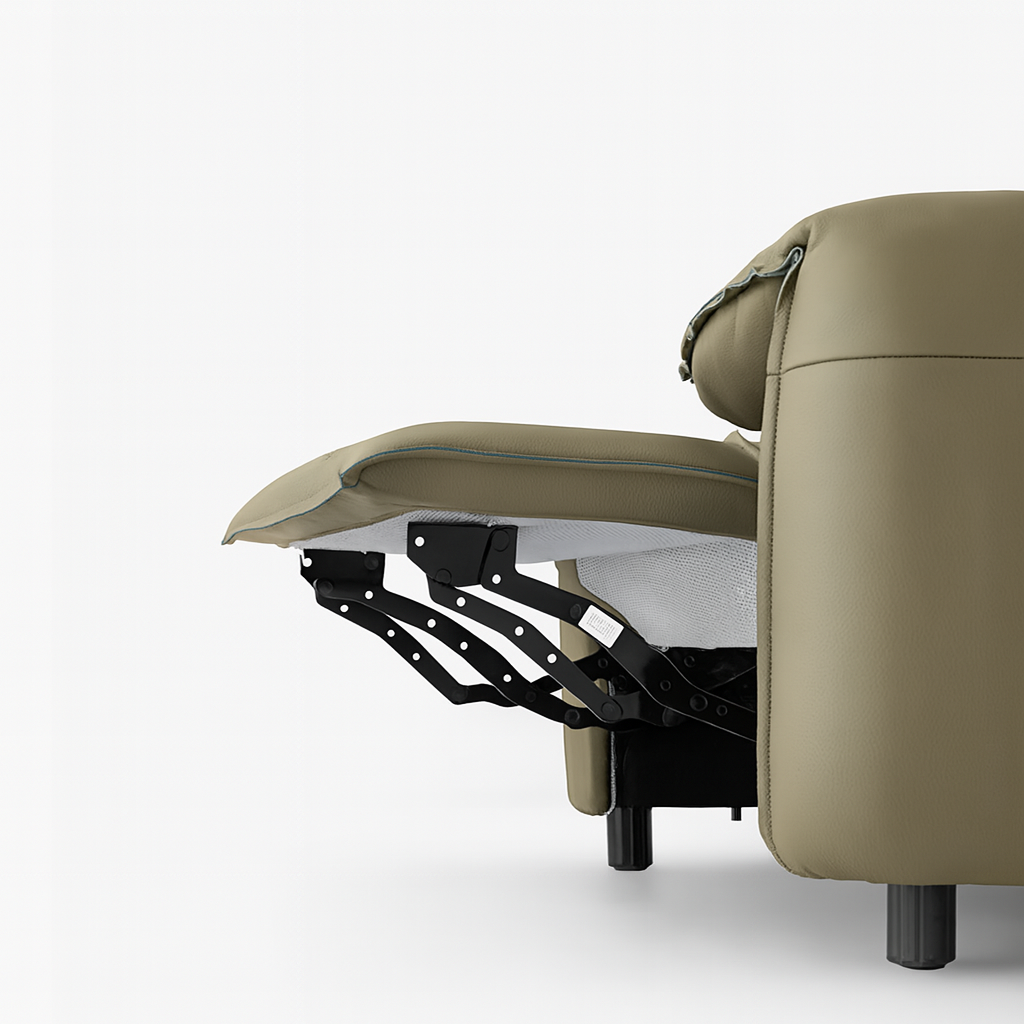 Elara Top Grain Leather Power Recliner Sofa