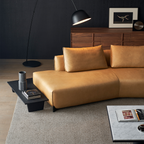 Amber Vintage Leather Sectional
