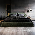 Pistachio Frosted Fabric Bed