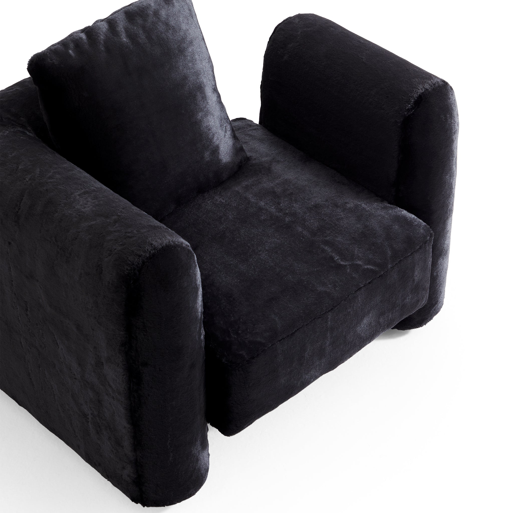 Obsidian Plush Accent Chair