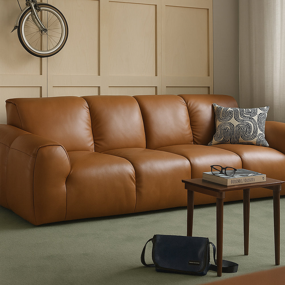 Rex Leather Sofa