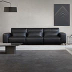 Alto Top Grain Leather Power Recliner Sofa