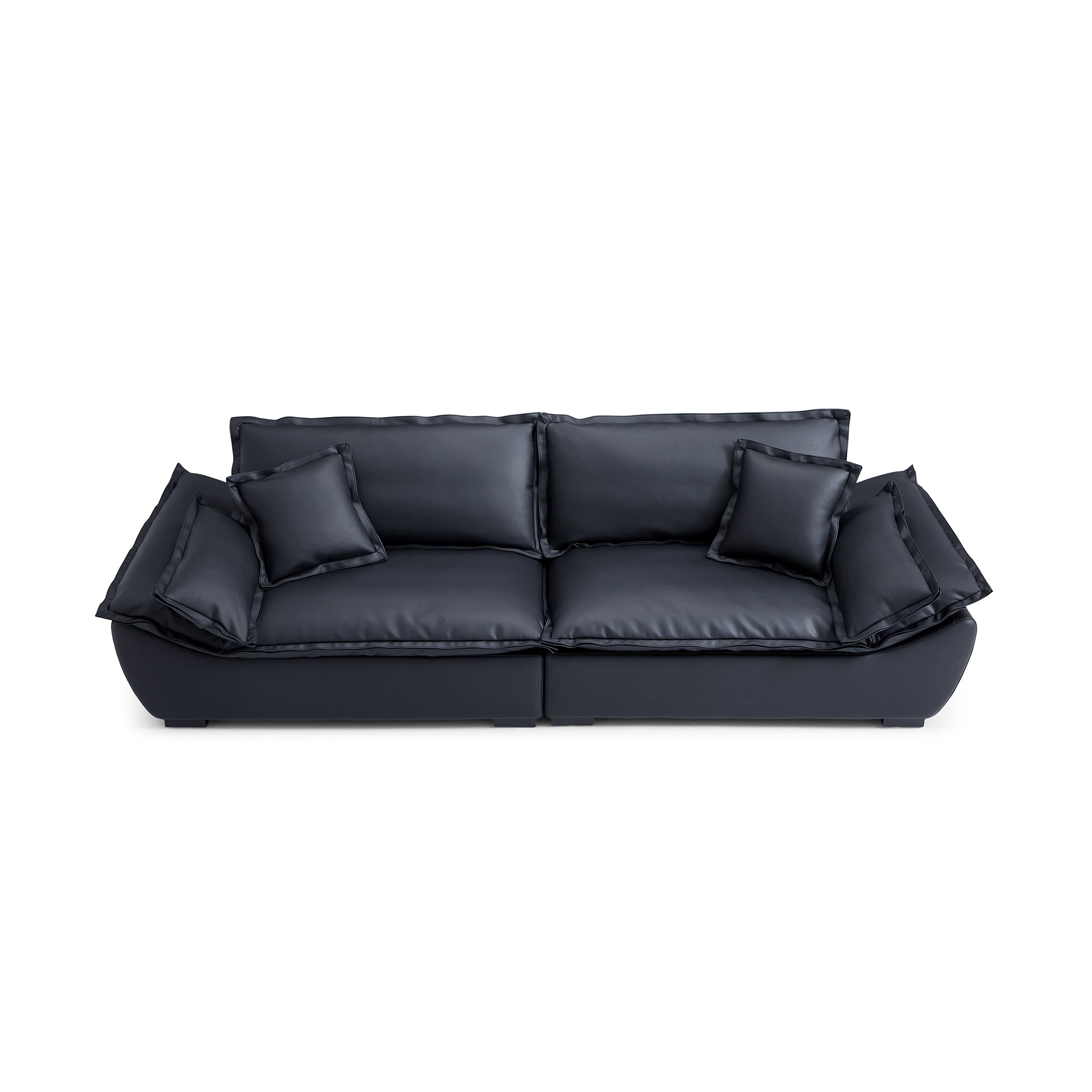 Casper Sailboat Leather Sofa