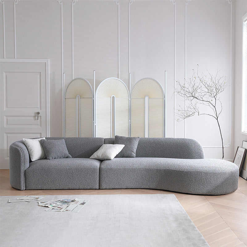 Crescent Bay Wabi-Sabi Gray Sofa