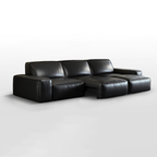 Domus Leather Power Sleeper Sofa