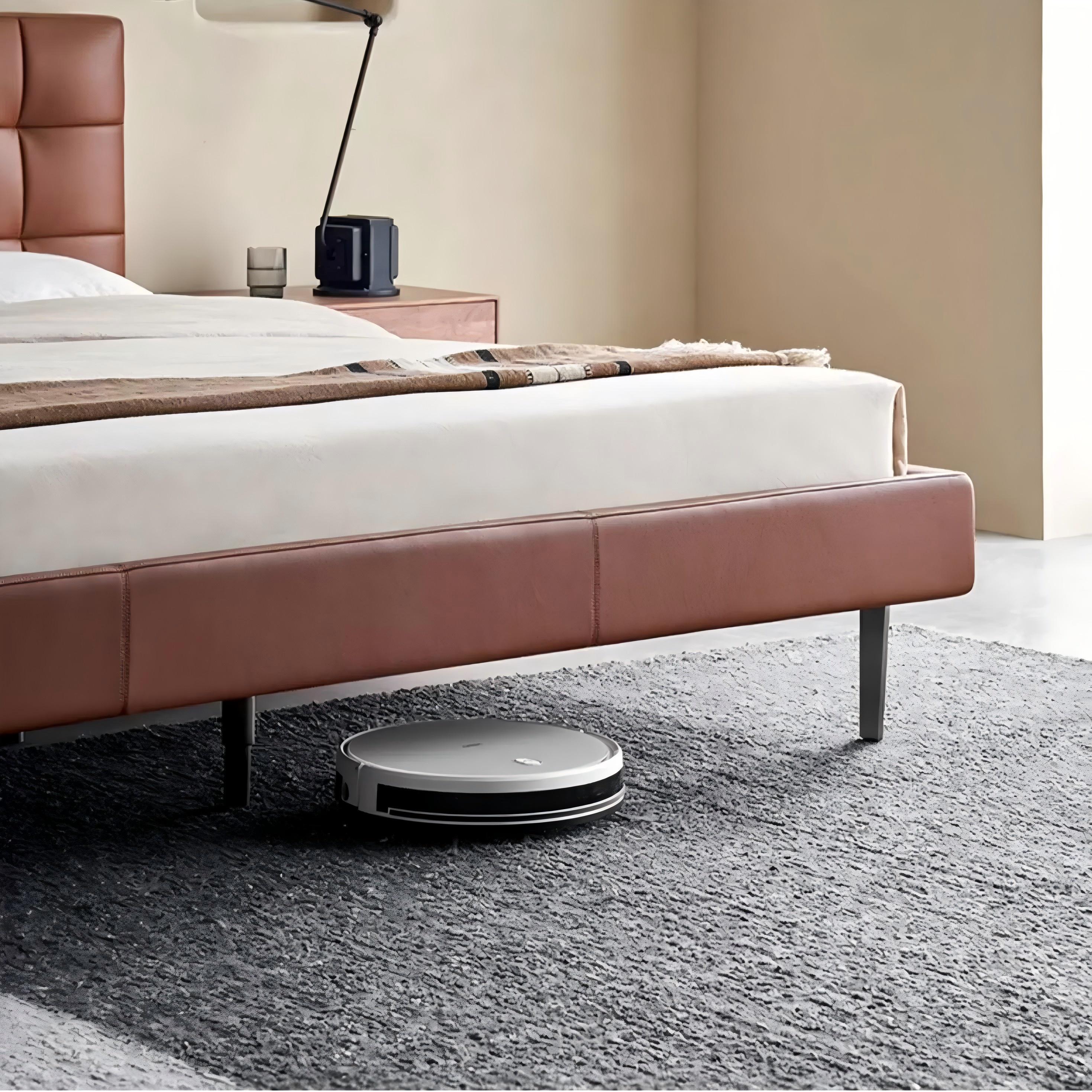 Mocha Slice Leather Bed