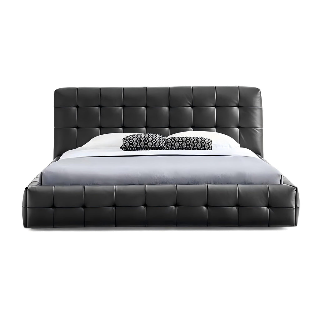 Marshmallow Leather Bed