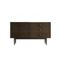 Napoli Dark Walnut Storage Sideboard Cabinet