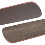 Ventilateur de plafond à LED intégré 48 et 52 pouces avec lumière et télécommande, moteur CC réversible