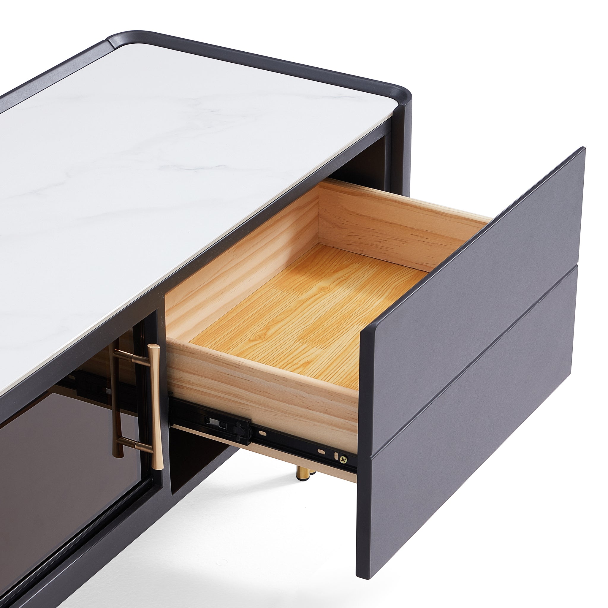 Noble Gilded TV Stand