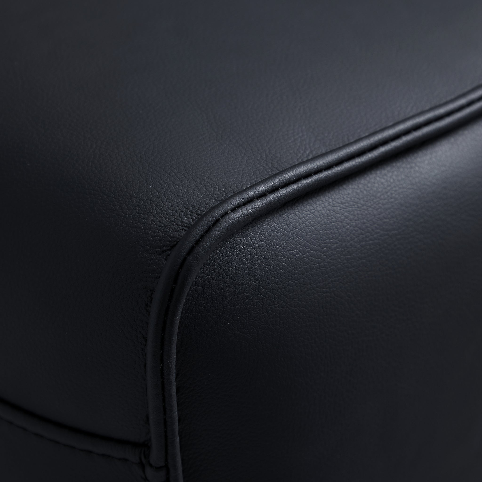 Domus High-Back Modular Leather Sofa and Ottoman